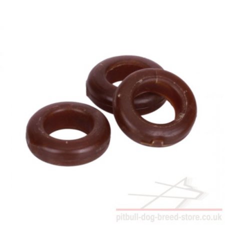 Natural Dry Dog Food "Edible Treat Rings" with Chicken Flavor